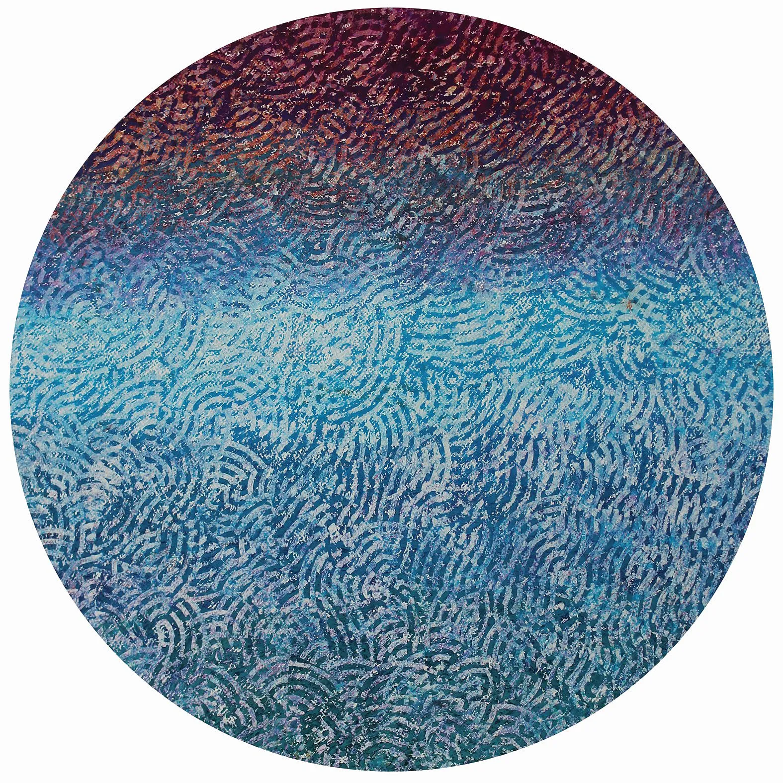 Image of Cosmology 3  Серія «Присутність» by Maryan Besaga, size: 70 х70 см, made of пастель, папір, Graphics medium, from Укарїна, part of the ПРИСУТНІСТЬ series, priced at $3500