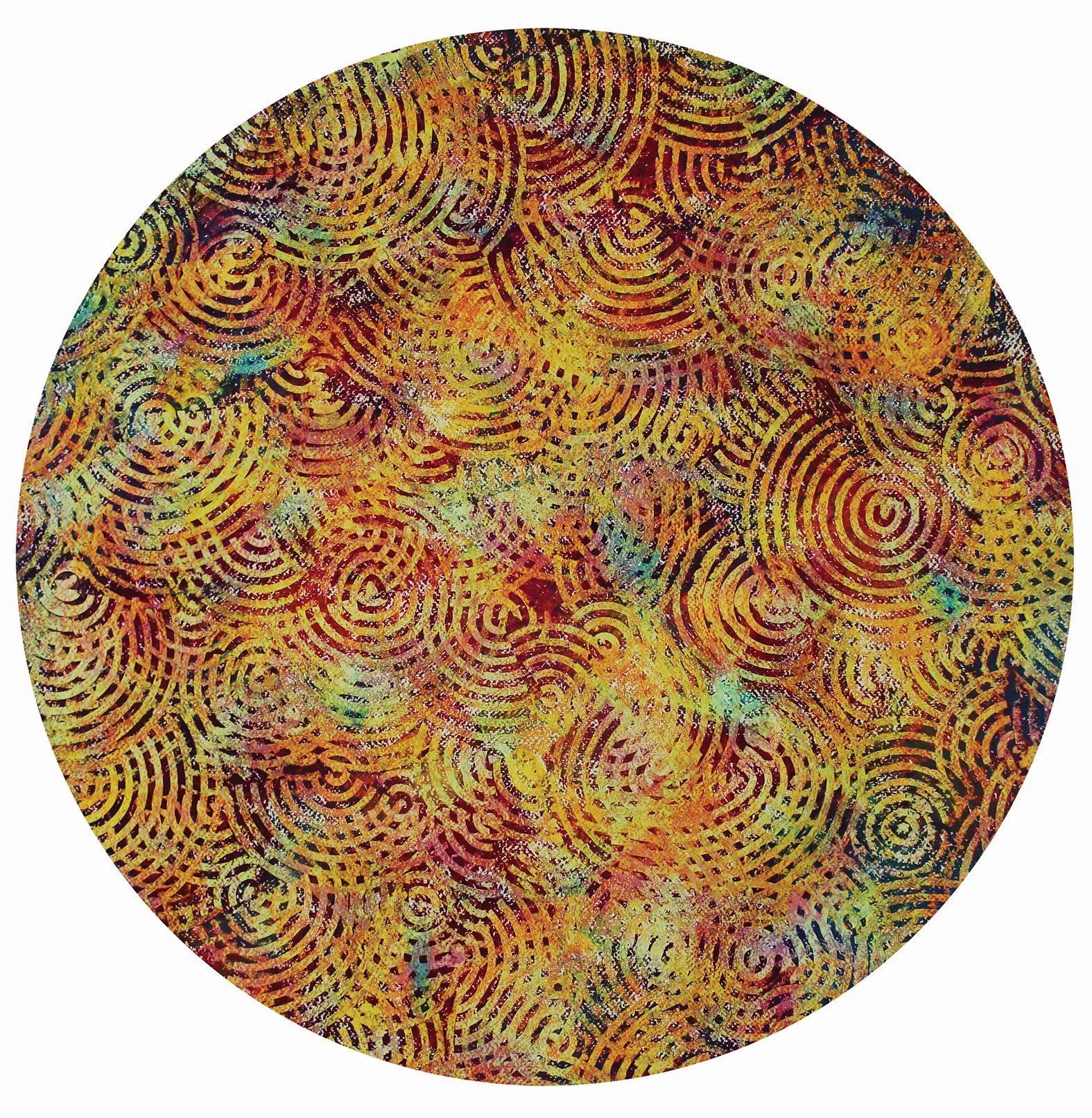 Image of Cosmology 5  Серія «Присутність» by Maryan Besaga, size: 70 х70 см, made of пастель, папір, Graphics medium, from Укарїна, part of the ПРИСУТНІСТЬ series, priced at $3500