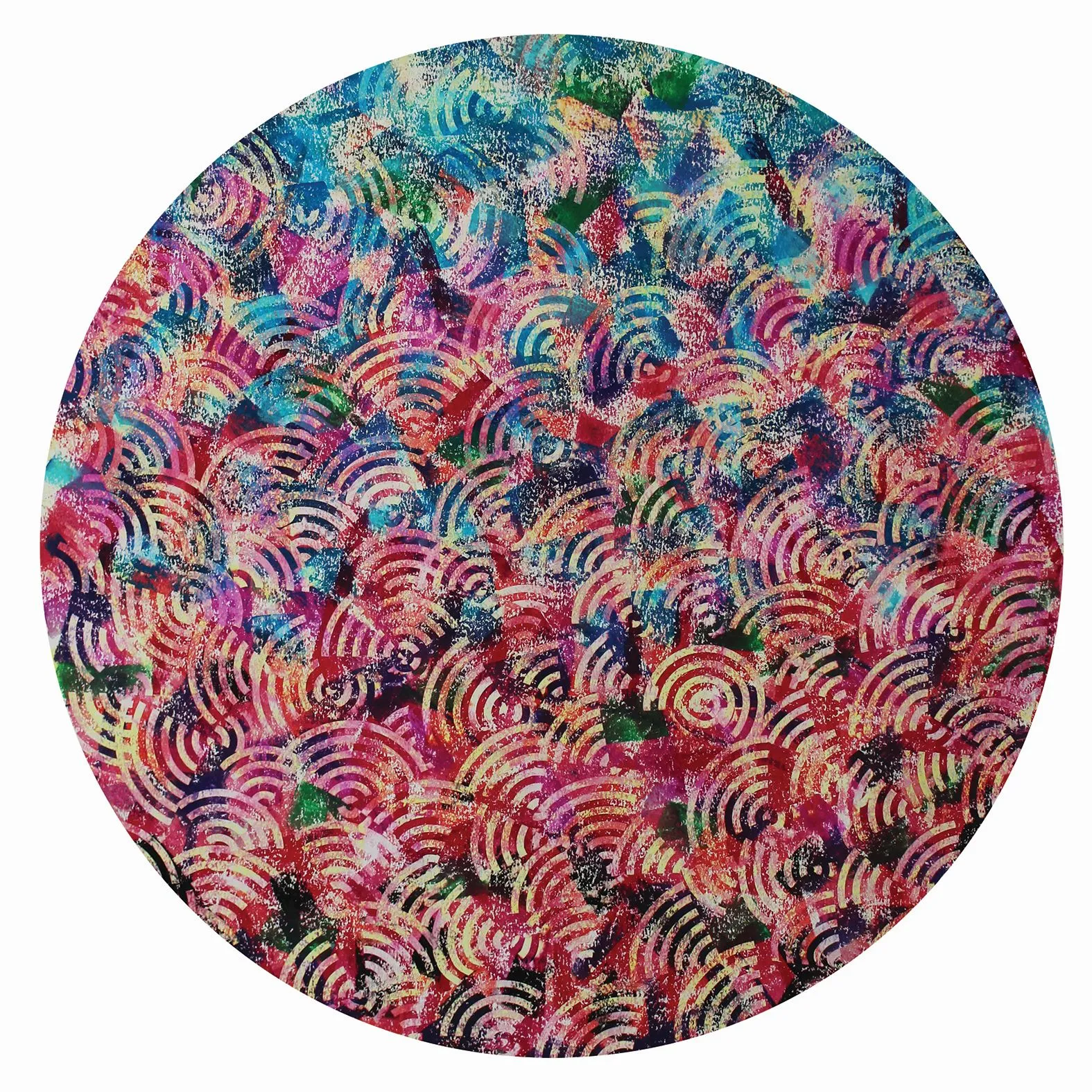 Image of Cosmology 7  Серія «Присутність» by Maryan Besaga, size: 70 х70 см, made of пастель, папір, Graphics medium, from Укарїна, part of the ПРИСУТНІСТЬ series