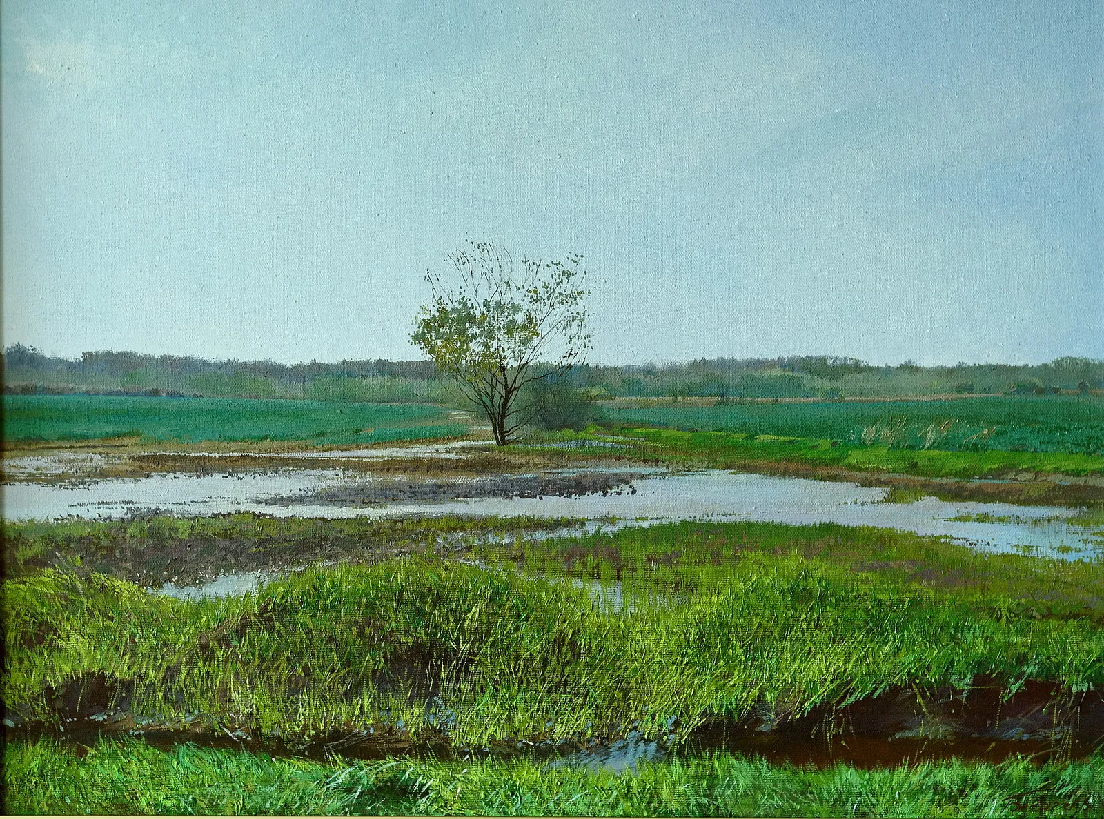 Зображення "Весна. — Серія "Impressions"." від Мар'ян Бесага, розмір: 60Х80 cm, матеріали: олія, полотно, медіум: Живопис, місто: Укарїна, серія: IMPRESSIONS