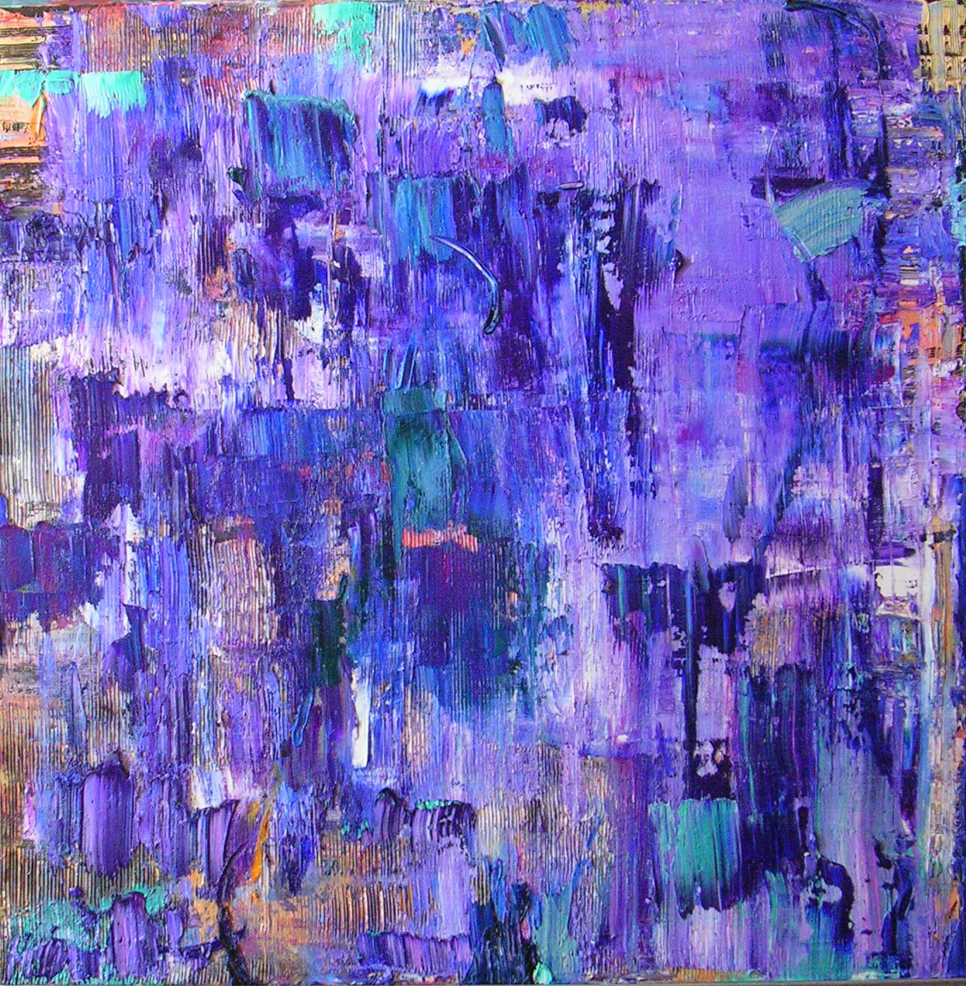 Image of Insomnia XI — "Insomnia" Series by Maryan Besaga, size: 90х90 cm, made of oil on canvas, Painting medium, from Ukraine  , part of the INSOMNIA series