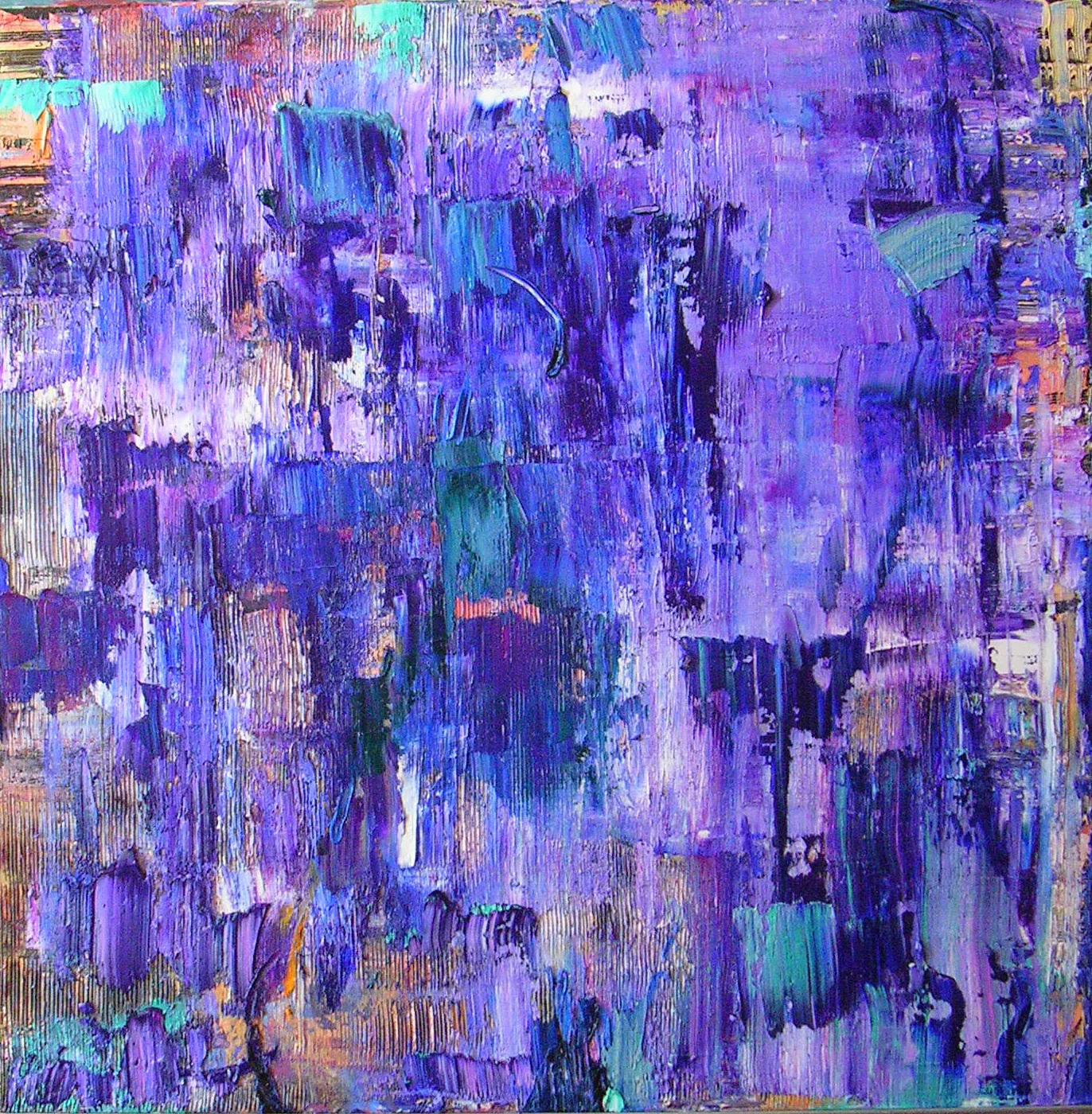 Image of Insomnia XI — "Insomnia" Series by Maryan Besaga, size: 90х90 cm, made of oil on canvas, Painting medium, from Ukraine  , part of the INSOMNIA series