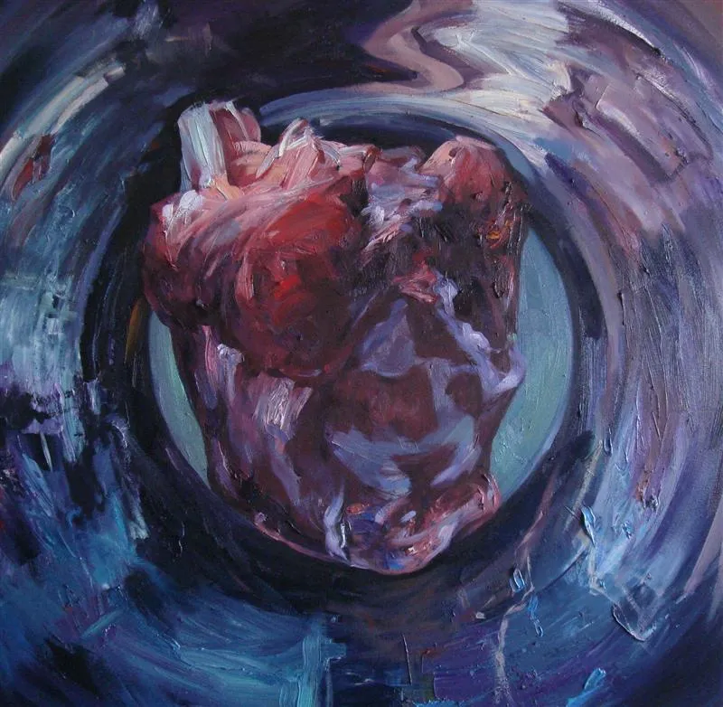 Image of Re-born IV by Maryan Besaga, size: 90 Х 90 см, made of олія, полотно, Painting medium, from Укарїна, part of the RE-BORN series, priced at $5000