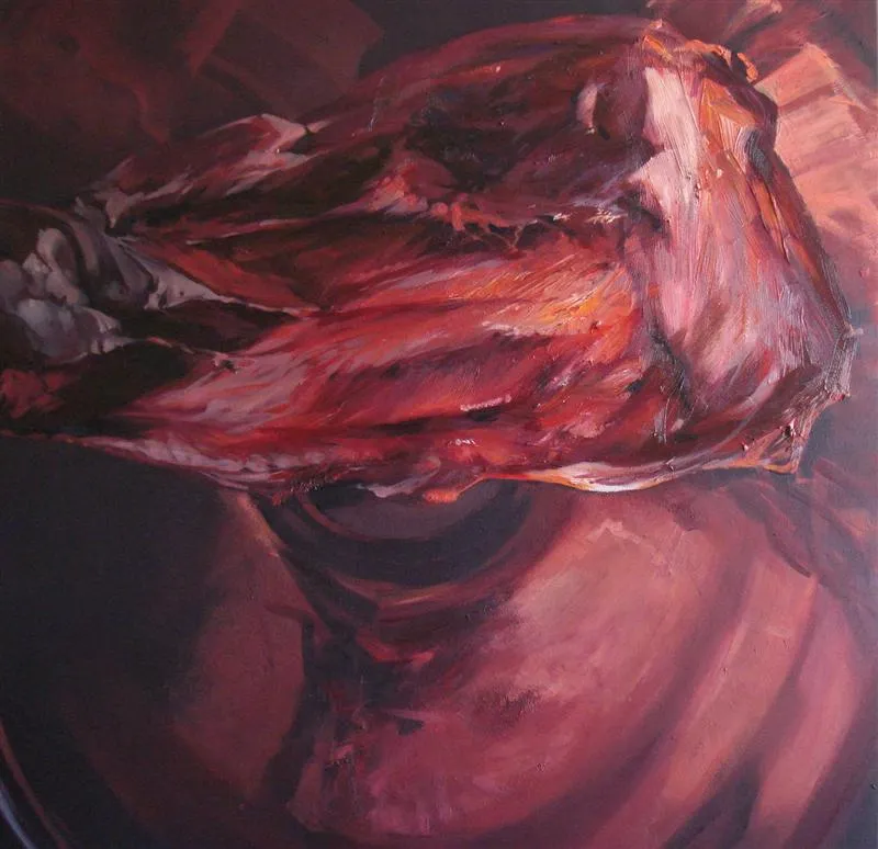 Image of Re-born V by Maryan Besaga, size: 90 Х 90 см, made of олія, полотно, Painting medium, from Укарїна, part of the RE-BORN series, priced at $5000