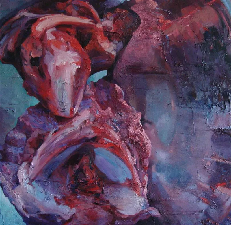 Зображення "Re-born II" від Мар'ян Бесага, розмір: 90 Х 90 см, матеріали: олія, полотно, медіум: Живопис, місто: Укарїна, серія: RE-BORN / ВІДРОДЖЕННЯ, ціна: $5000
