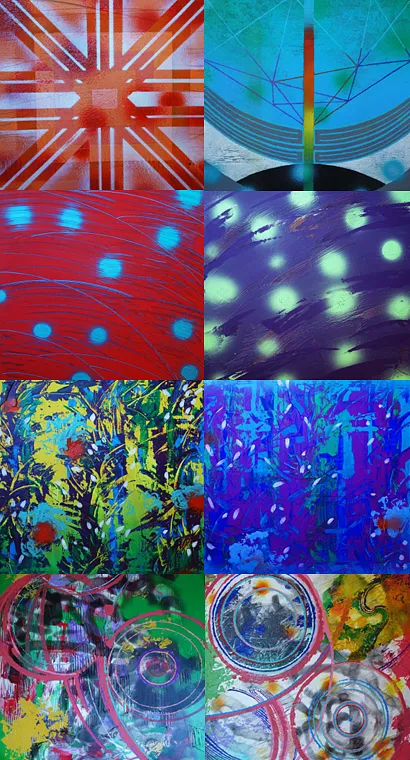 Image of ЗнімGenesis IV  Серія «Prima Motus" by Maryan Besaga, size: 160х80 см, part of the PRIMA MOTUS  series