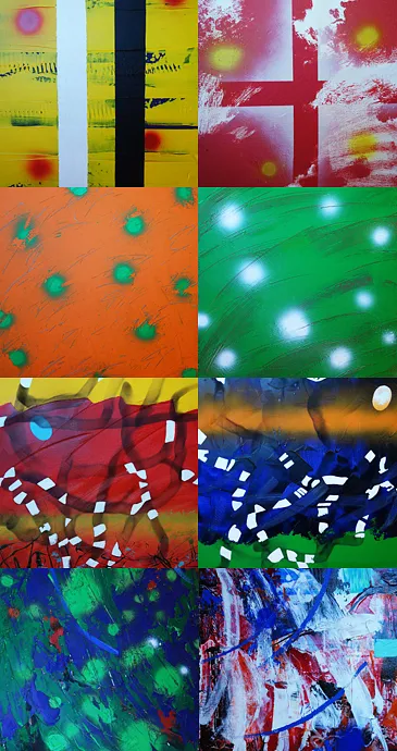 Image of Genesis III  Серія «Prima Motus» by Maryan Besaga, size: 160х80 см, made of mixed media on canvas, Painting medium, from Укарїна, part of the PRIMA MOTUS  series
