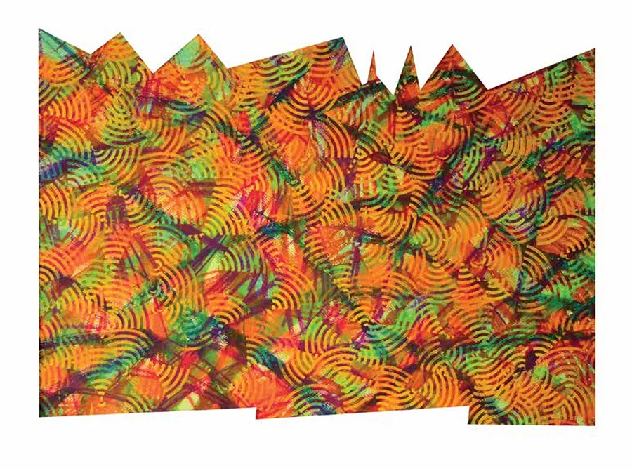 Image of Presence 1.11  Серія «Присутність» by Maryan Besaga, size: 100х70 cm, made of пастель, папір, Graphics medium, from Укарїна, part of the ПРИСУТНІСТЬ series