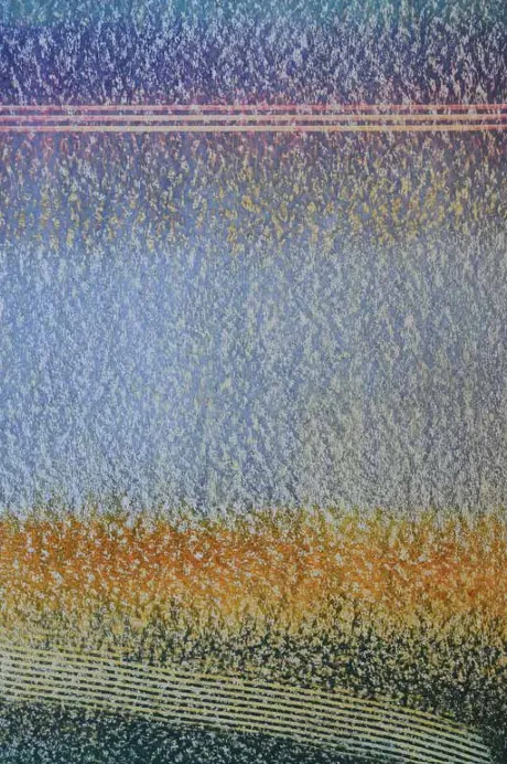 Image of Presence 6.03  Серія «Присутність» by Maryan Besaga, size: 100х70 cm, made of пастель, папір, Graphics medium, from Укарїна, part of the ПРИСУТНІСТЬ series, priced at $2300