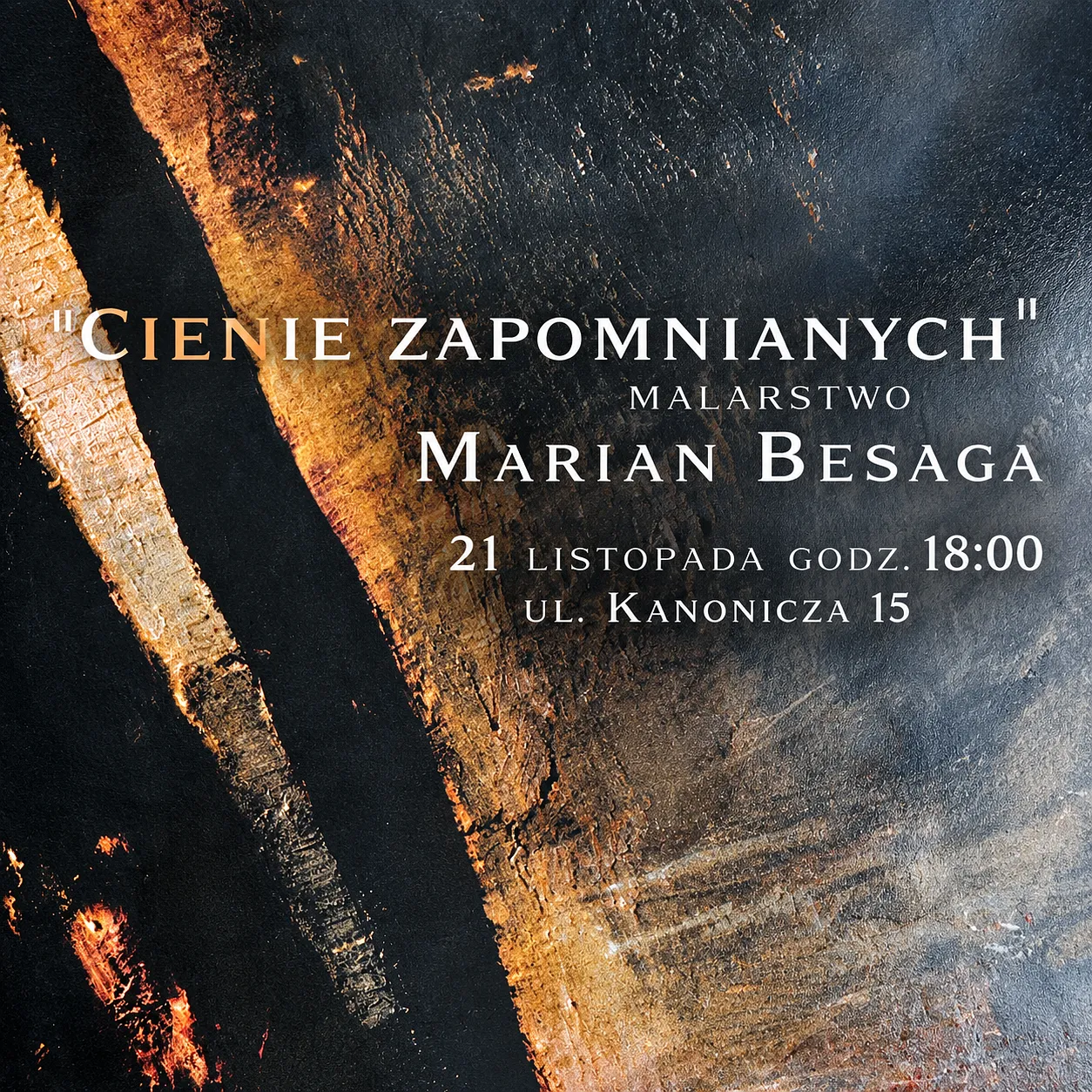 Cover image of ТІНІ ЗАБУТИХ  by Maryan Besaga, a SELECTED SOLO EXHIBITIONS, based in Краків, Польща  