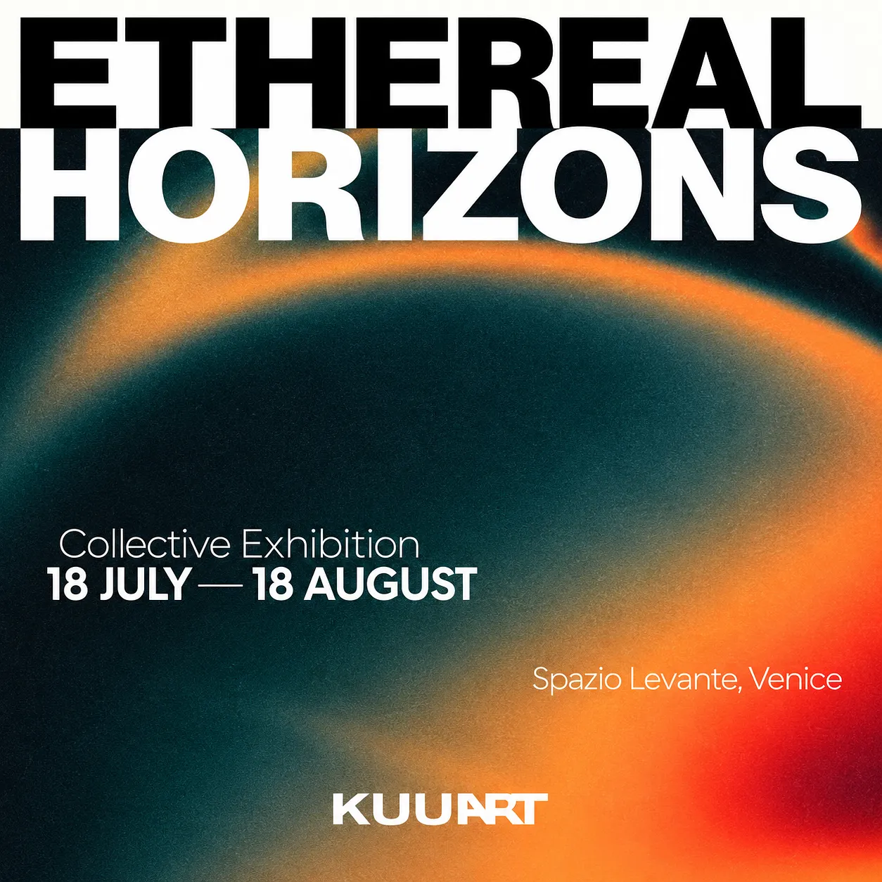 Cover image of ETHEREAL HORIZONS by Maryan Besaga, a SELECTED GROUP EXHIBITIONS, based in Venice, Italy