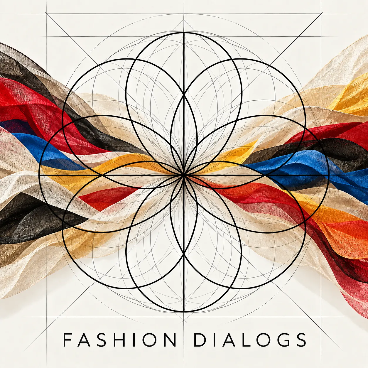 Обкладинка проєкту "FASHION DIALOGS / МОДНІ ДІАЛОГИ" від Мар'ян Бесага, проєкт типу ART & INTERNATIONAL PROJECTS, базується у Україна — Польща — Литва 