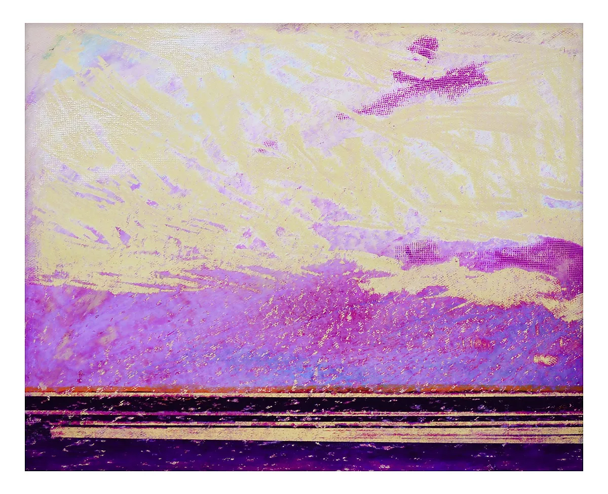 Image of Reflections 01 by Maryan Besaga, size: 60 х70 см, made of pastel, paper, Graphics medium, from Ukraine, part of the REFLECTIONS series, priced at €1600